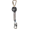 Falltech FallTech DuraTech 6' Mini SRD Single-Leg, Steel Carabiner & Steel Snap Hook 72706SB1